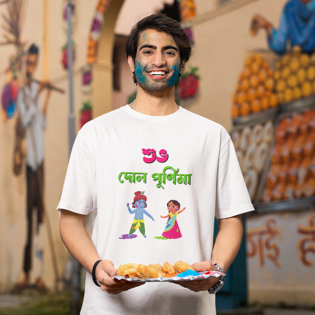 Bengali Holi Collection - Cotton Canvas
