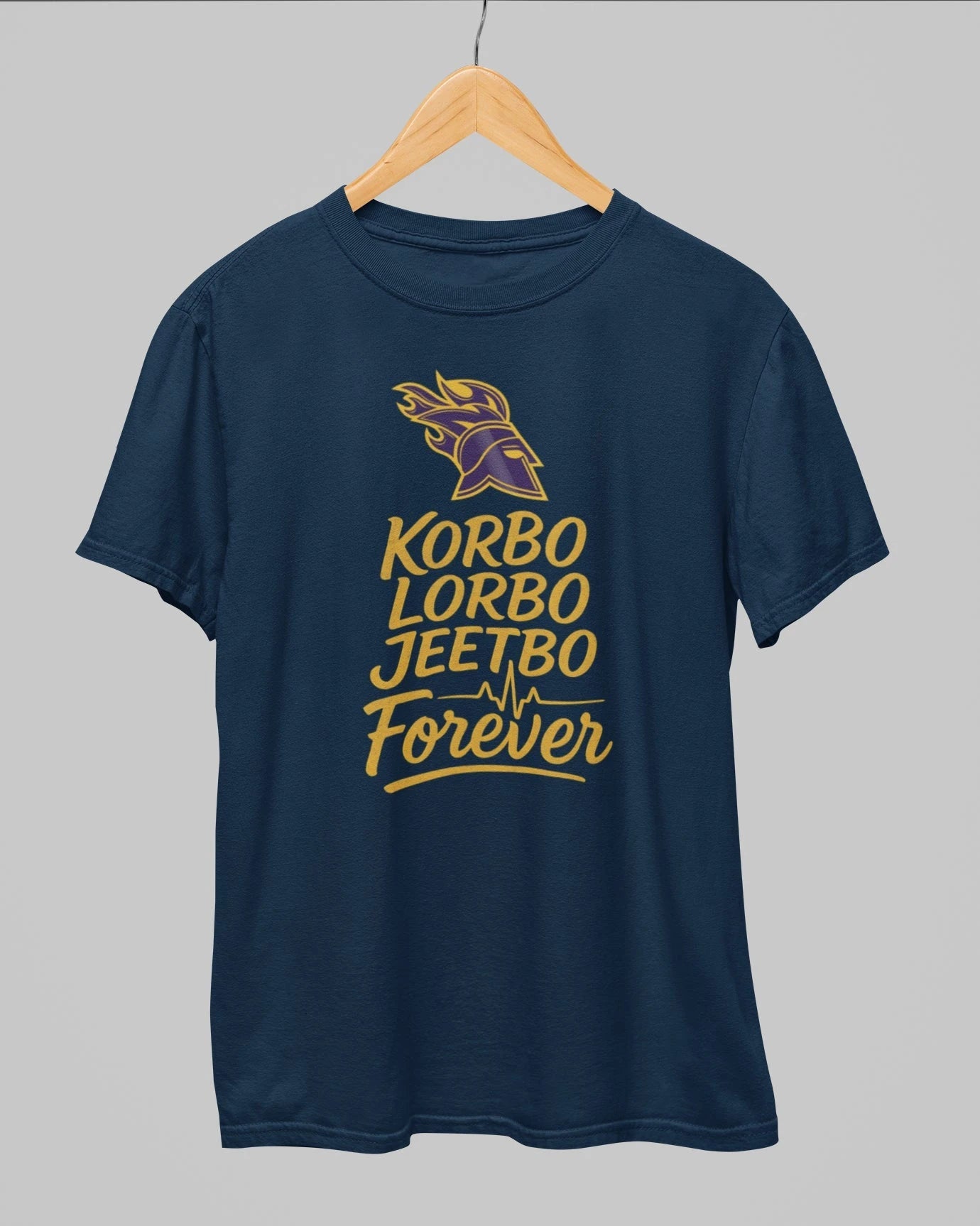 KKR Korbo Lorbo Jeetbo T-Shirt