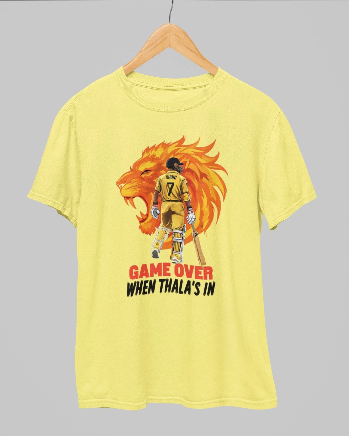CSK Game Over When Thala's In T-Shirt
