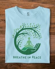 Breathe in Peace | Unisex Yoga T-Shirt
