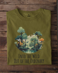 Into the Wild Out of the Ordinary | Unisex Adventure T-Shirt