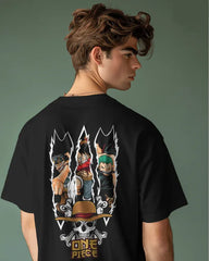 One Piece Oversized T-Shirt - Cotton Canvas