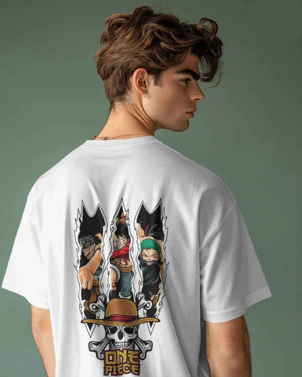 One Piece Oversized T-Shirt - Cotton Canvas