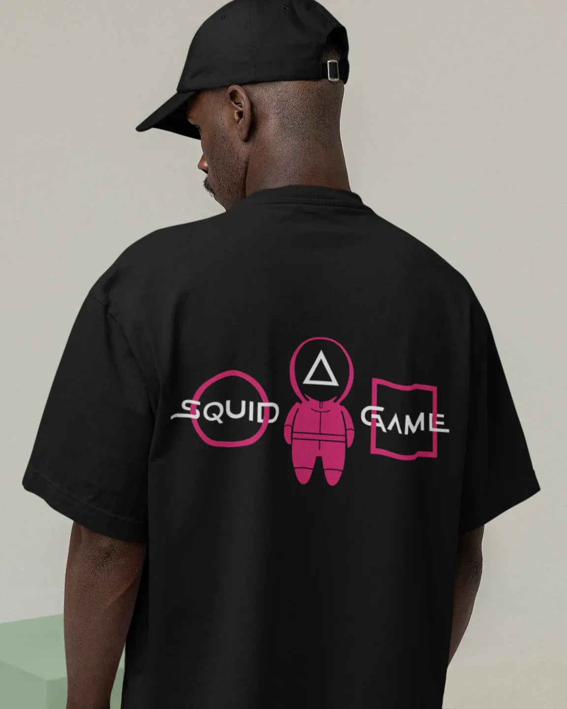 Squid Game:1 Oversized T-Shirt - Cotton Canvas