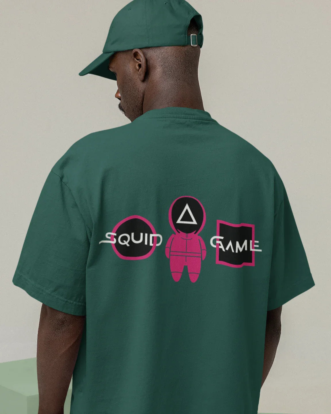 Squid Game:1 Oversized T-Shirt - Cotton Canvas
