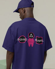 Squid Game:1 Oversized T-Shirt - Cotton Canvas