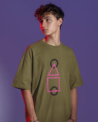 Squid Game:2 Oversized T-Shirt - Cotton Canvas