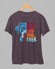 Best Dog Dad Ever T-Shirt - Cotton Canvas