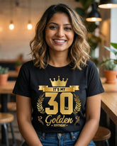 It's My 30th Golden Birthday | Unisex Birthday T-Shirt