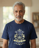 Kings are Born in February | Birthday T-Shirt