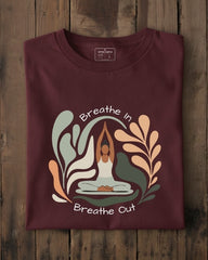 Breathe In Breathe Out | Unisex Yoga T-Shirt