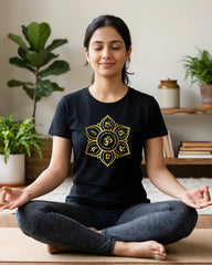 Om Chakra Lotus | Unisex Yoga T-Shirt