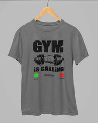 Gym Is Calling Gym T-Shirt - Cotton Canvas