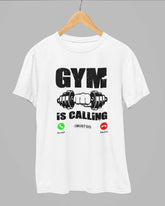 Gym Is Calling Gym T-Shirt - Cotton Canvas