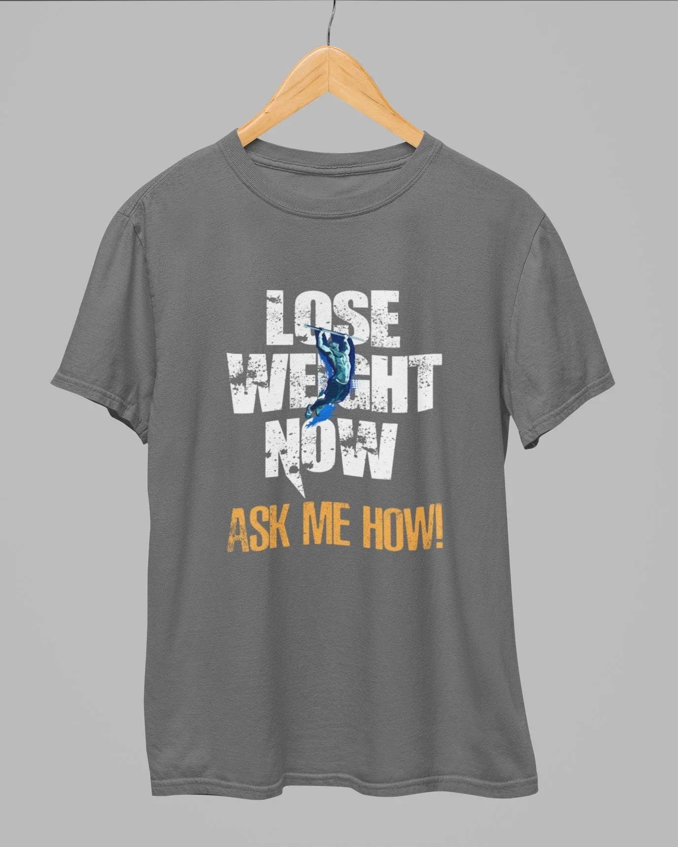 Lose Weight Now Ask Me How Gym T-Shirt - Cotton Canvas
