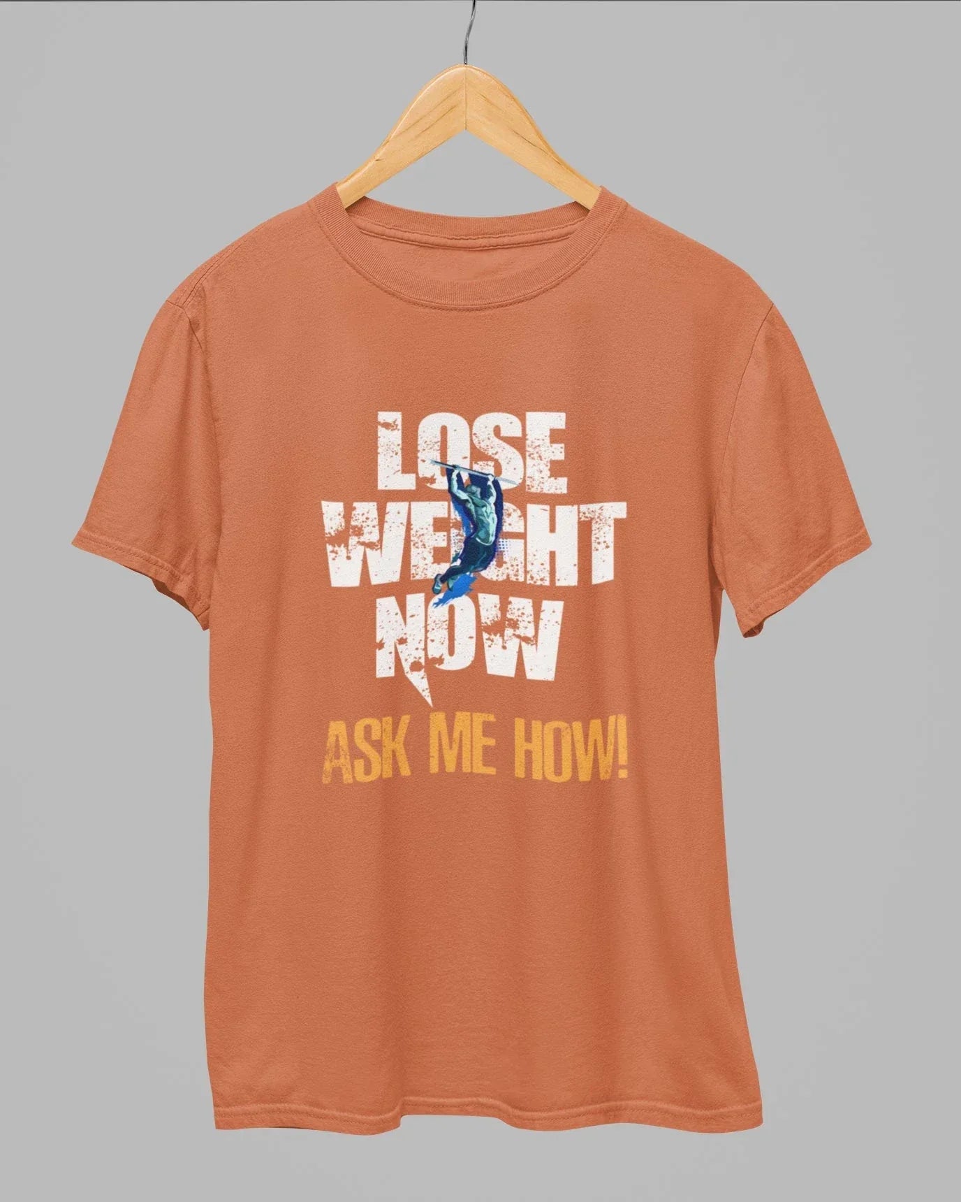 Lose Weight Now Ask Me How Gym T-Shirt - Cotton Canvas