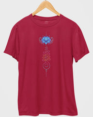 Cosmic Unalome Lotus | Unisex Yoga T-Shirt