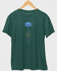 Cosmic Unalome Lotus | Unisex Yoga T-Shirt