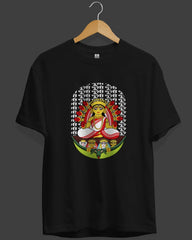 Maa Durga Pata Chitra Cotton Durga Puja T-Shirt