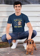 True Friend Dog Lovers T-Shirt - Cotton Canvas