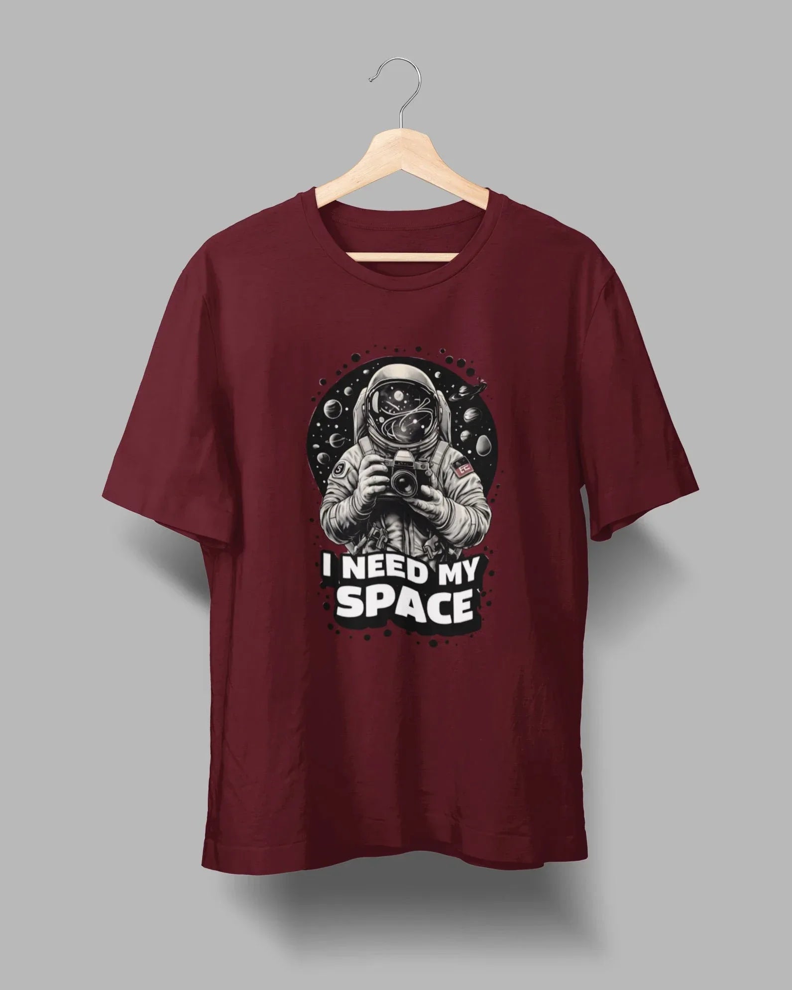 I Need My Space Oversized T-Shirt - Cotton Canvas