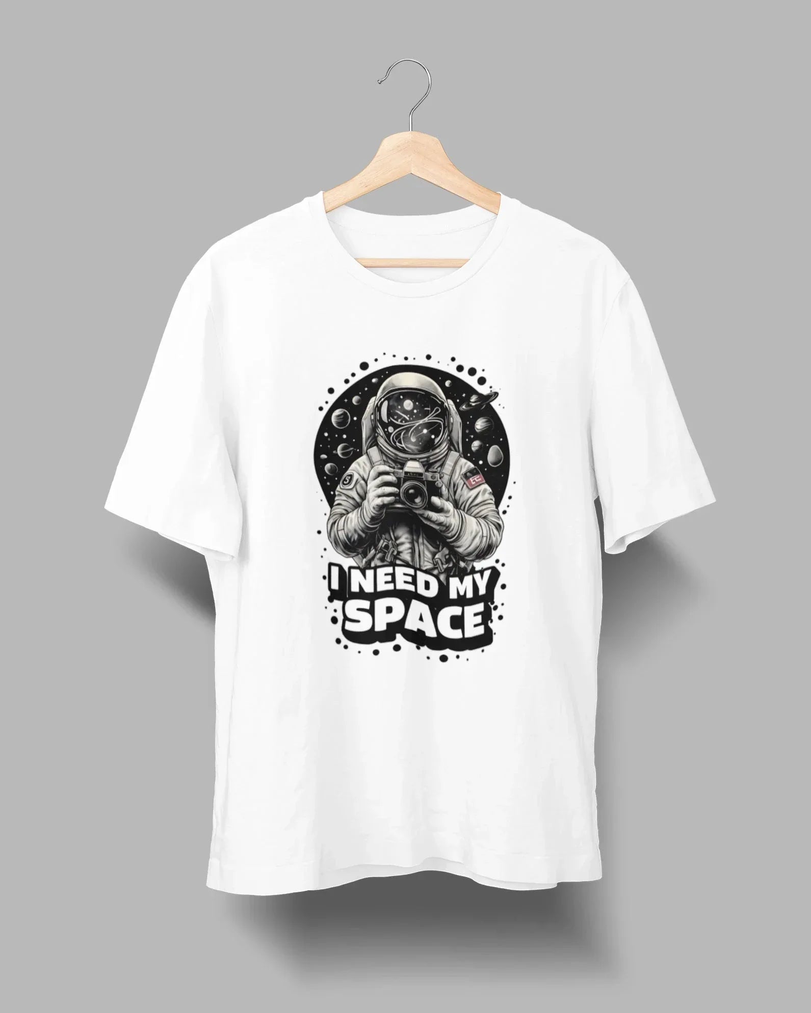 I Need My Space Oversized T-Shirt - Cotton Canvas
