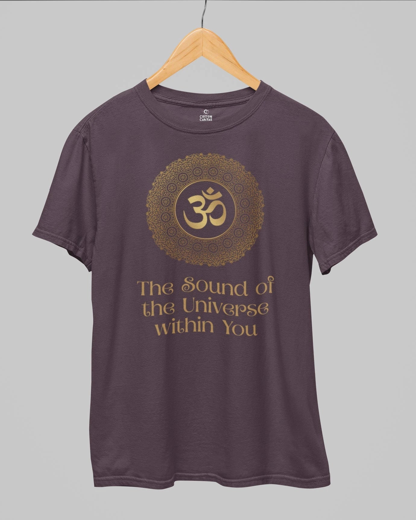 Om The Sound of the Universe within You Yoga T-Shirt
