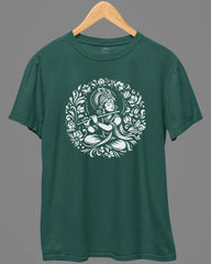 Mystic Krishna Mandala | Spiritual T-Shirt