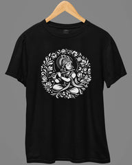 Mystic Krishna Mandala | Spiritual T-Shirt