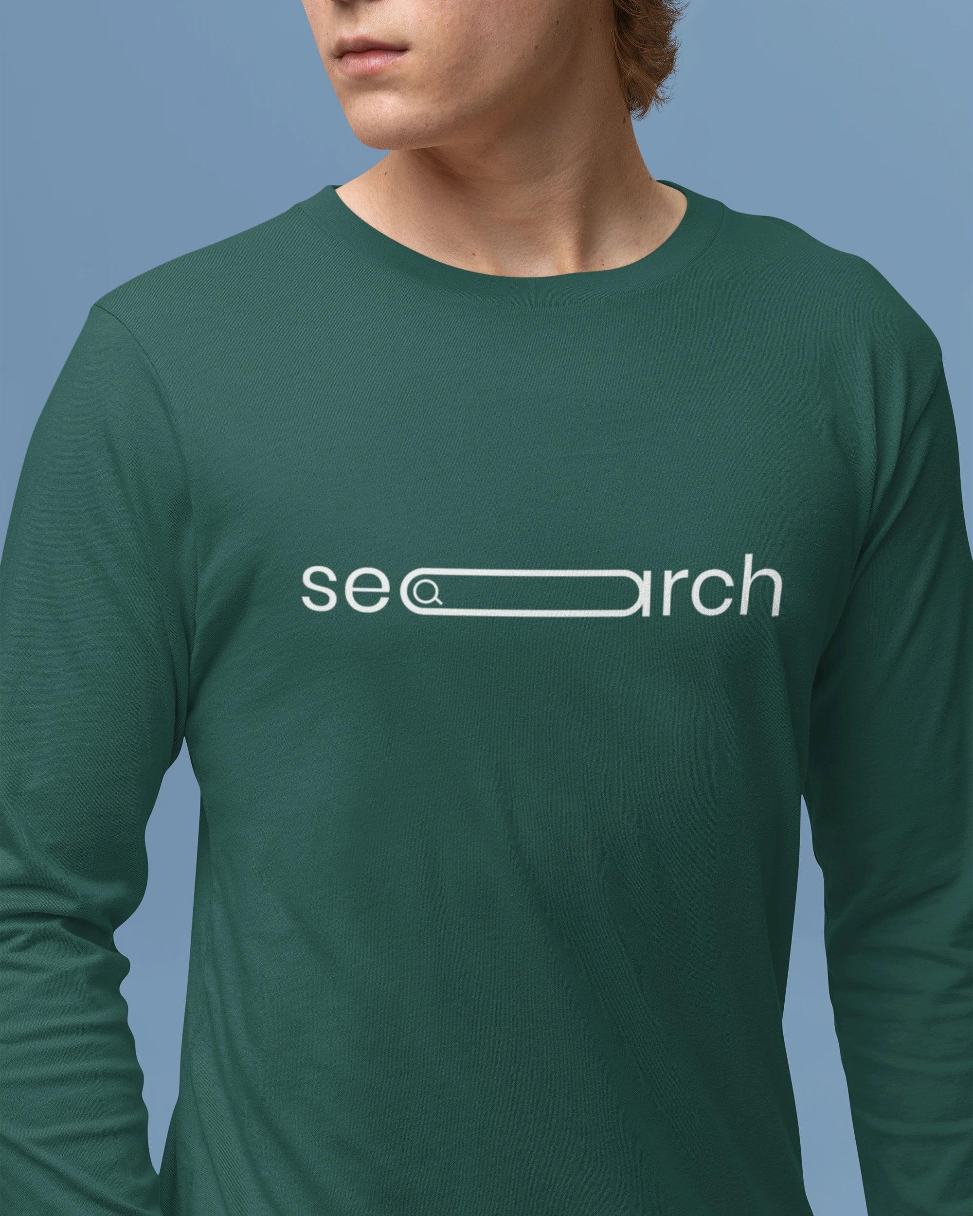 Men's Full Sleeve T-Shirt: Search - Cotton Canvas