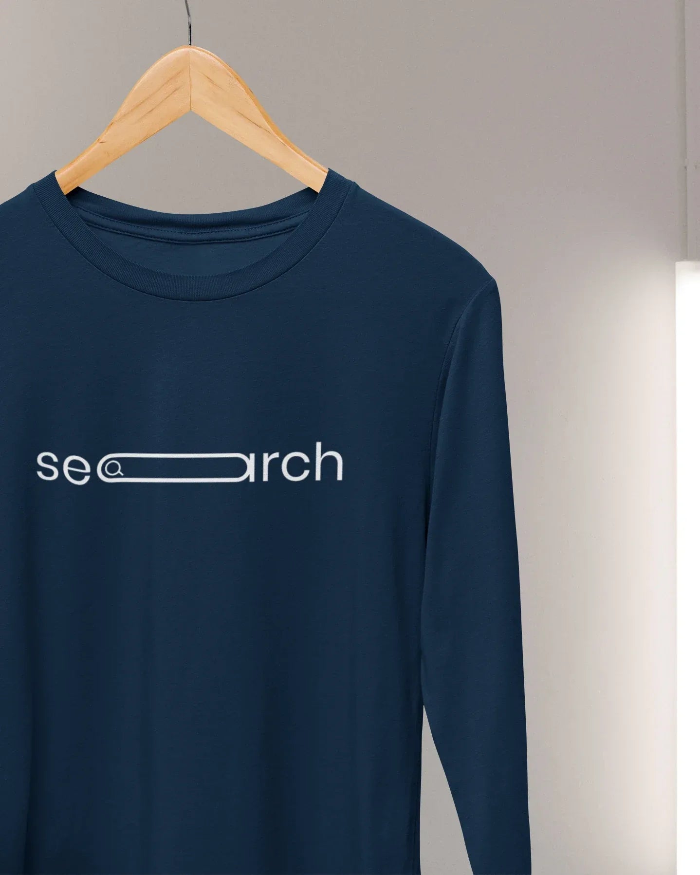 Men's Full Sleeve T-Shirt: Search - Cotton Canvas