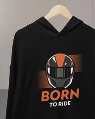 Men's Hoodie: Born To Ride