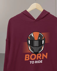 Men's Hoodie: Born To Ride