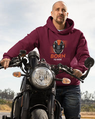 Men's Hoodie: Born To Ride