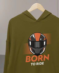 Men's Hoodie: Born To Ride