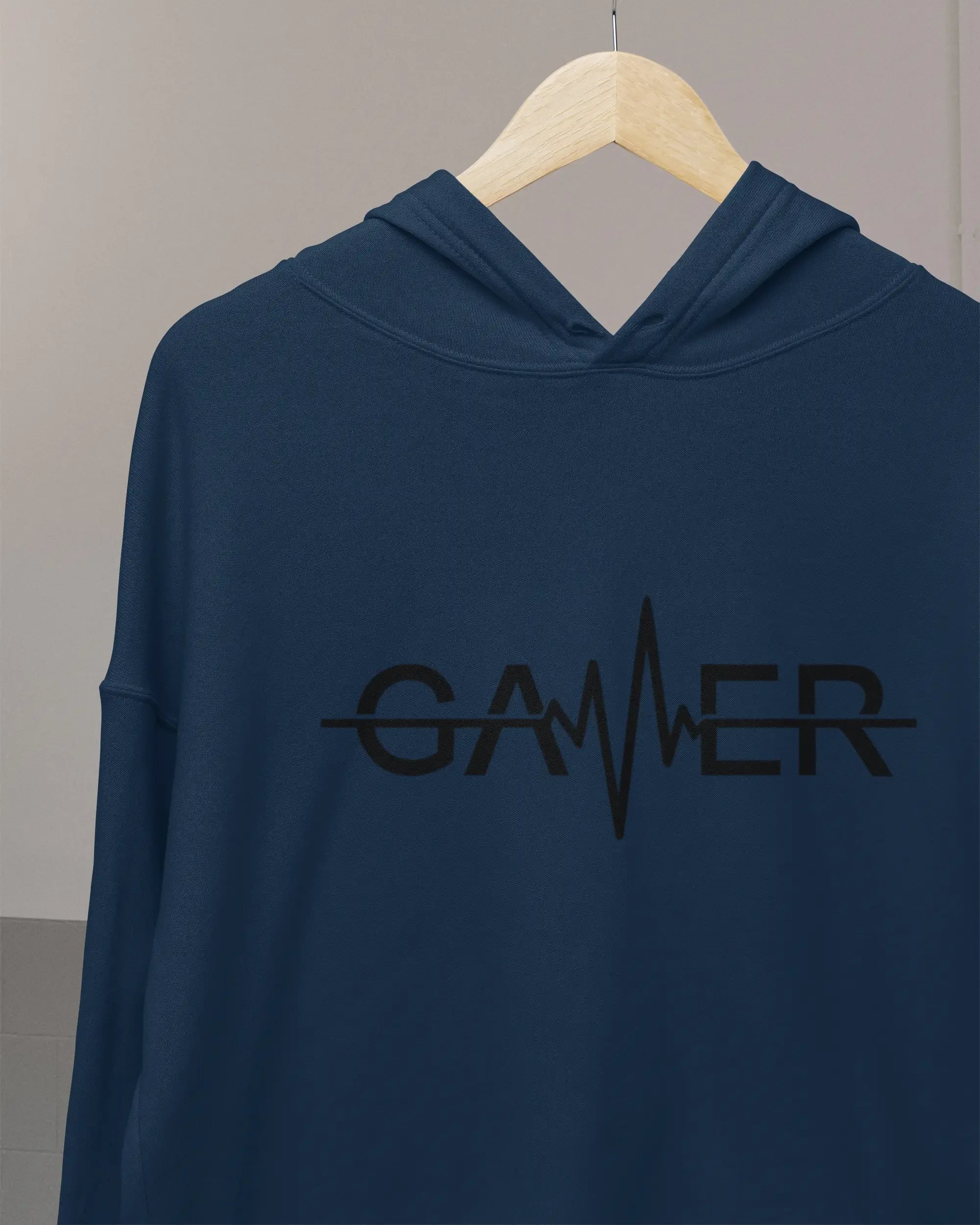 Men's Hoodie: Gamer - Cotton Canvas