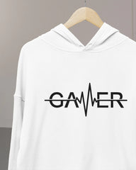 Men's Hoodie: Gamer - Cotton Canvas
