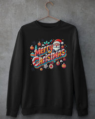 Unisex Sweatshirt - Merry Christmas - Cotton Canvas