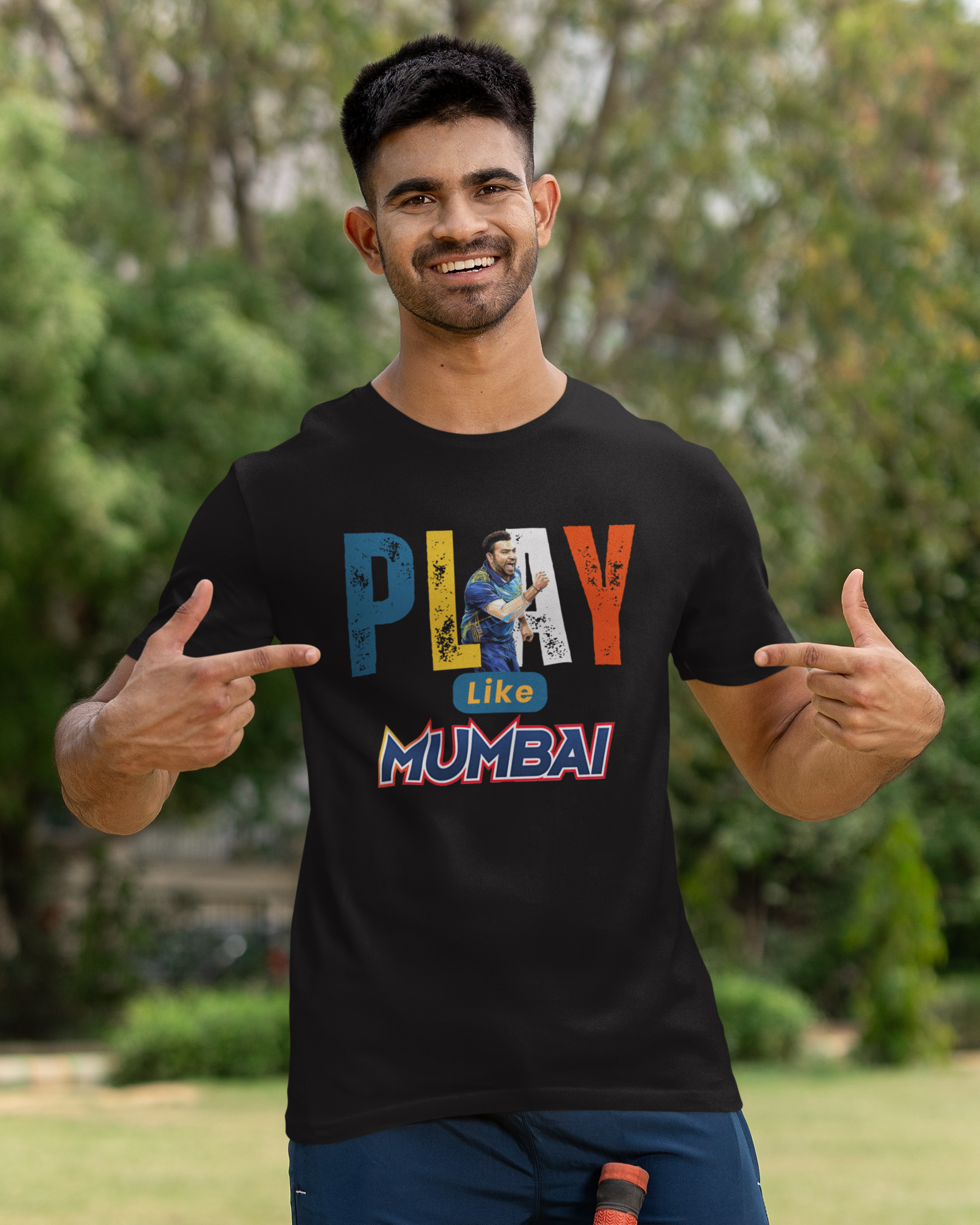 Mumbai Indians IPL Fans T-Shirt