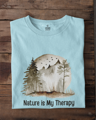 Nature is My Therapy | Unisex Adventure T-Shirt