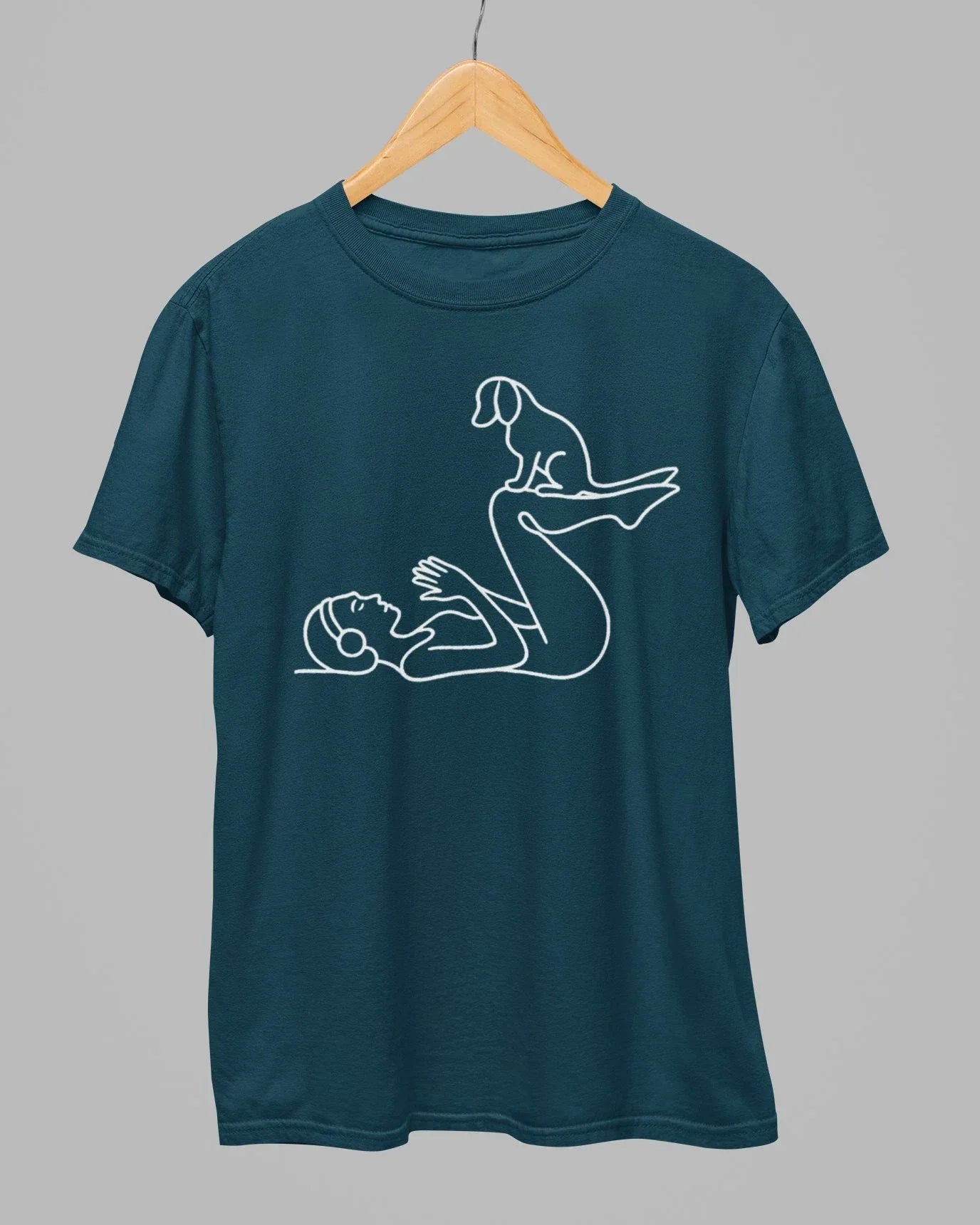 Dog Lover's T-Shirt - Cotton Canvas
