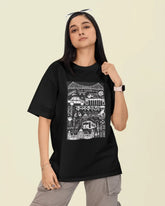 Kolkata Vibes Oversized Cotton T-Shirt