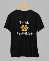 Think Pawsitive Pet Lover's T-Shirt - Cotton Canvas
