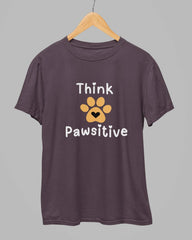 Think Pawsitive Pet Lover's T-Shirt - Cotton Canvas