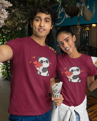 Cuddle Panda | Unisex Valentine's Day T-Shirt