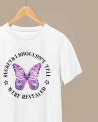 Women's Half Sleeve T-Shirt: Secrets Are Revealed - Cotton Canvas