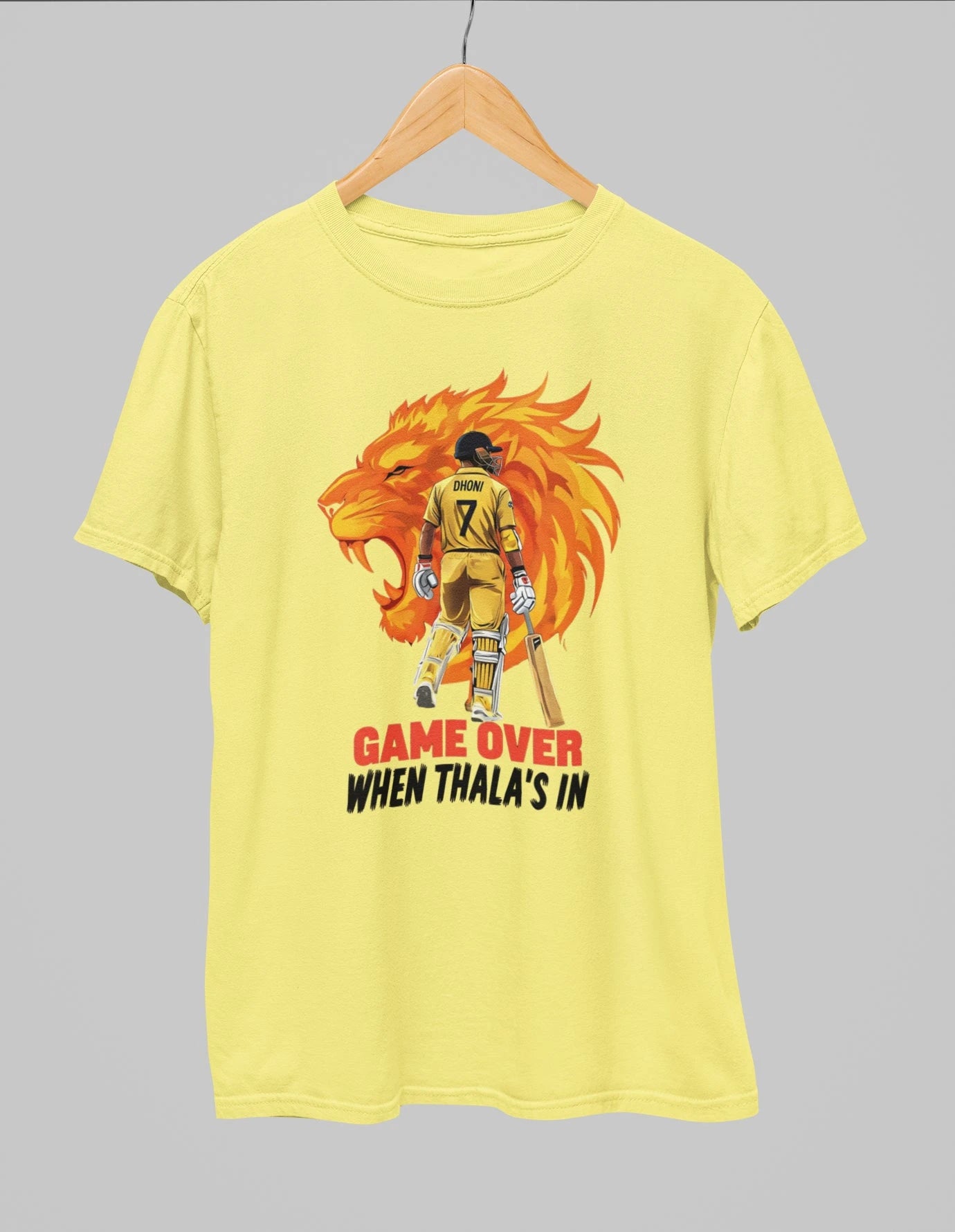 CSK Game Over When Thala's In T-Shirt