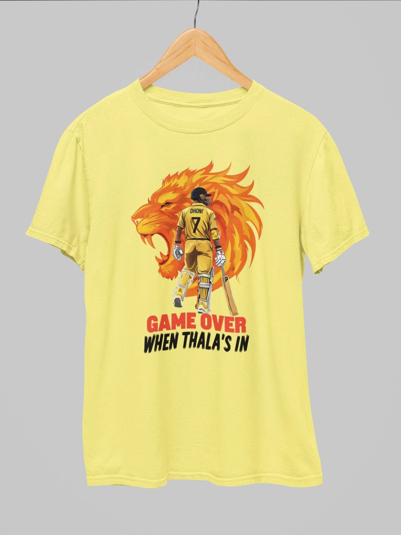 CSK Game Over When Thala's In T-Shirt