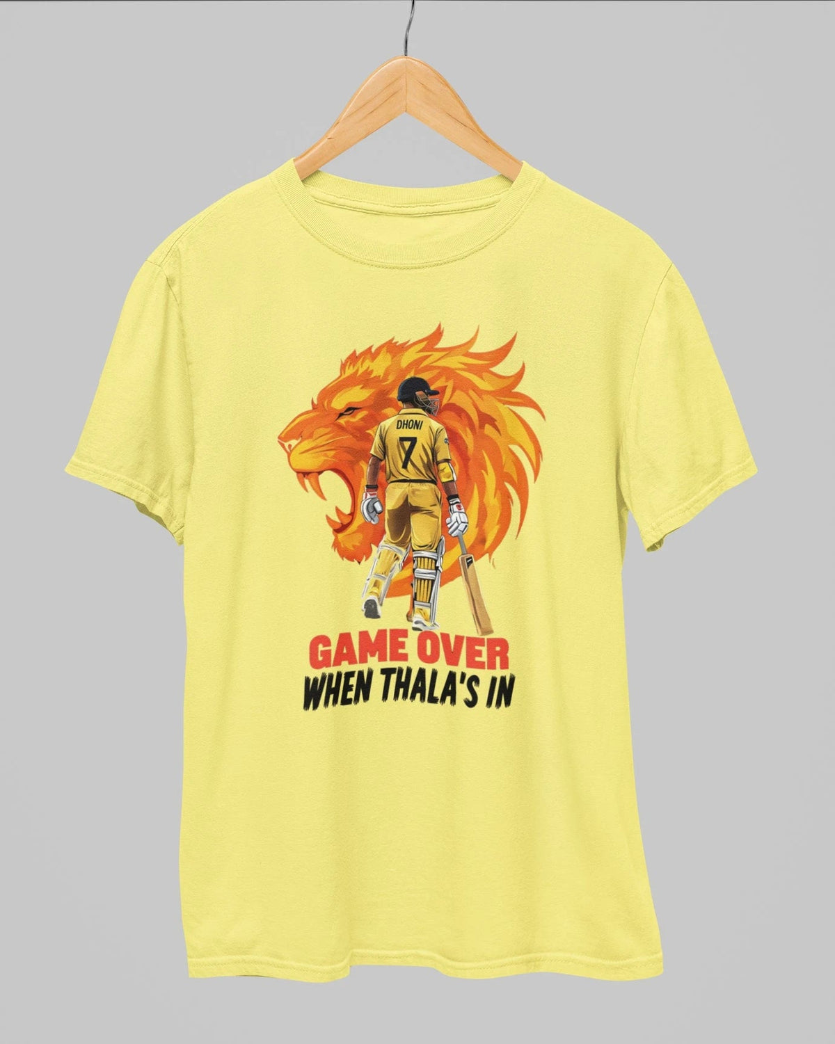 CSK Game Over When Thala's In T-Shirt