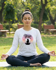 Yoga Se Hi Hoga | Unisex Yoga Full Sleeve T Shirt